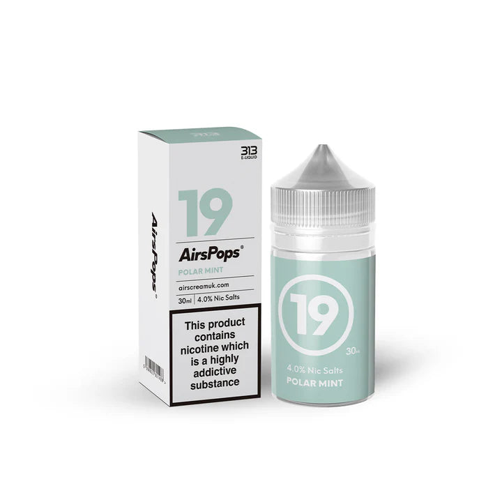 AirsPops 313 Polar Mint 40MG Nicotine Salts