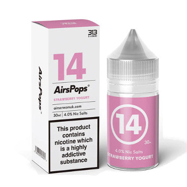 AirsPops 313 Strawberry Yoghurt 40MG Nic Salts