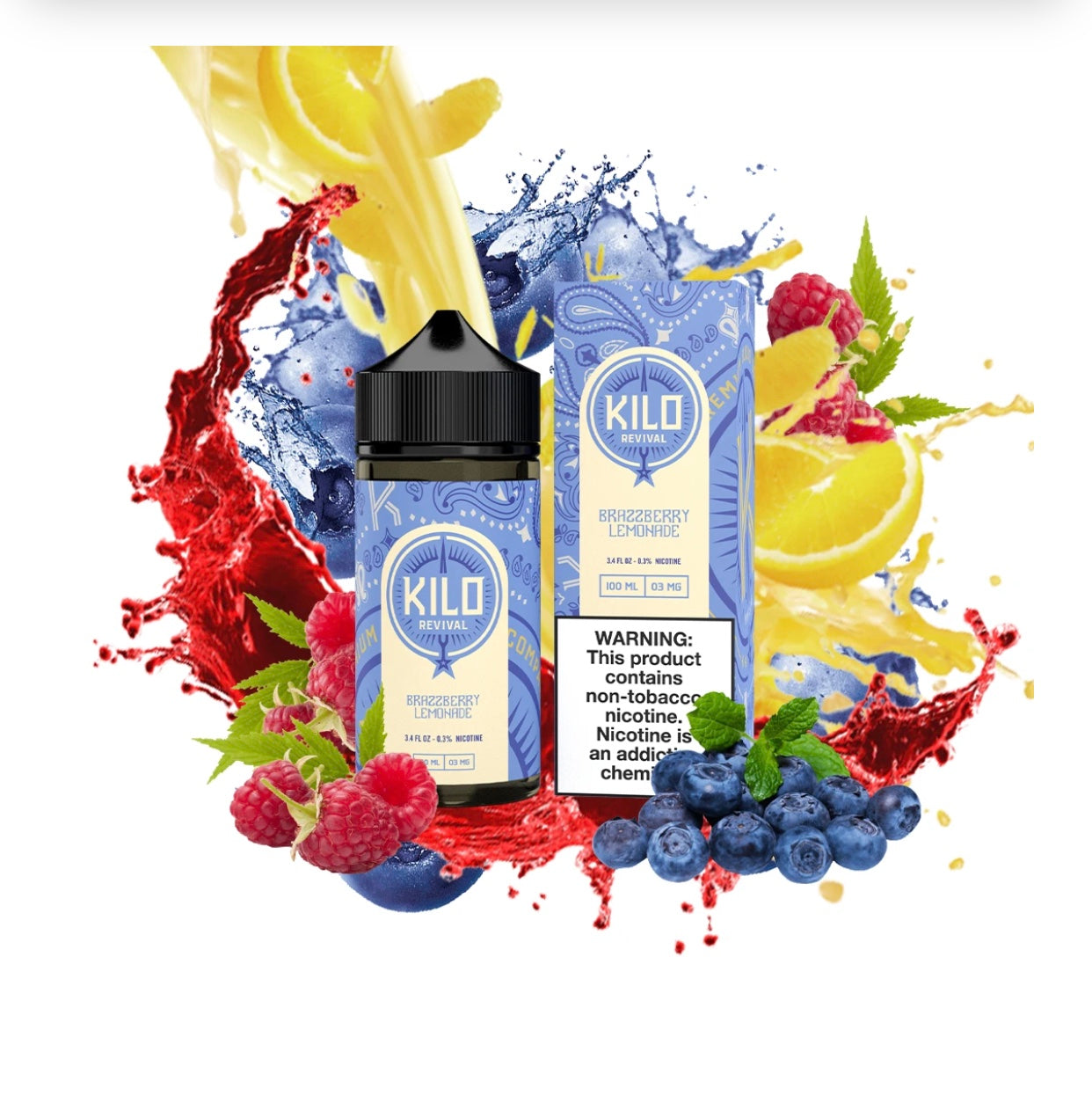 Kilo Revival Brazzberry Lemonade 3MG|100ML