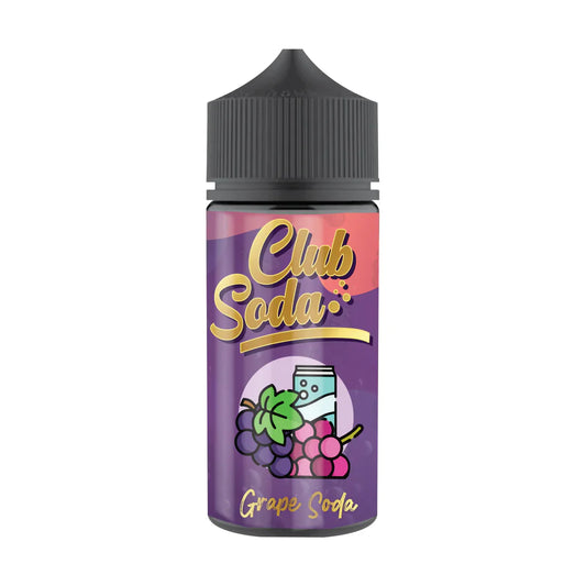 Cloud Worx Club Soda- Grape Soda 100ML