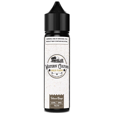 Western Culture-Gold Flake 3MG 60ML