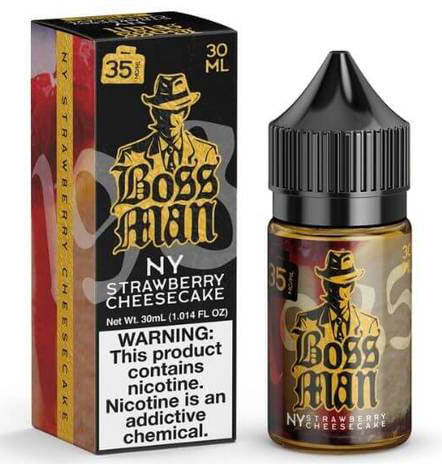 Bossman Salts NY Strawberry Cheesecake 35MG