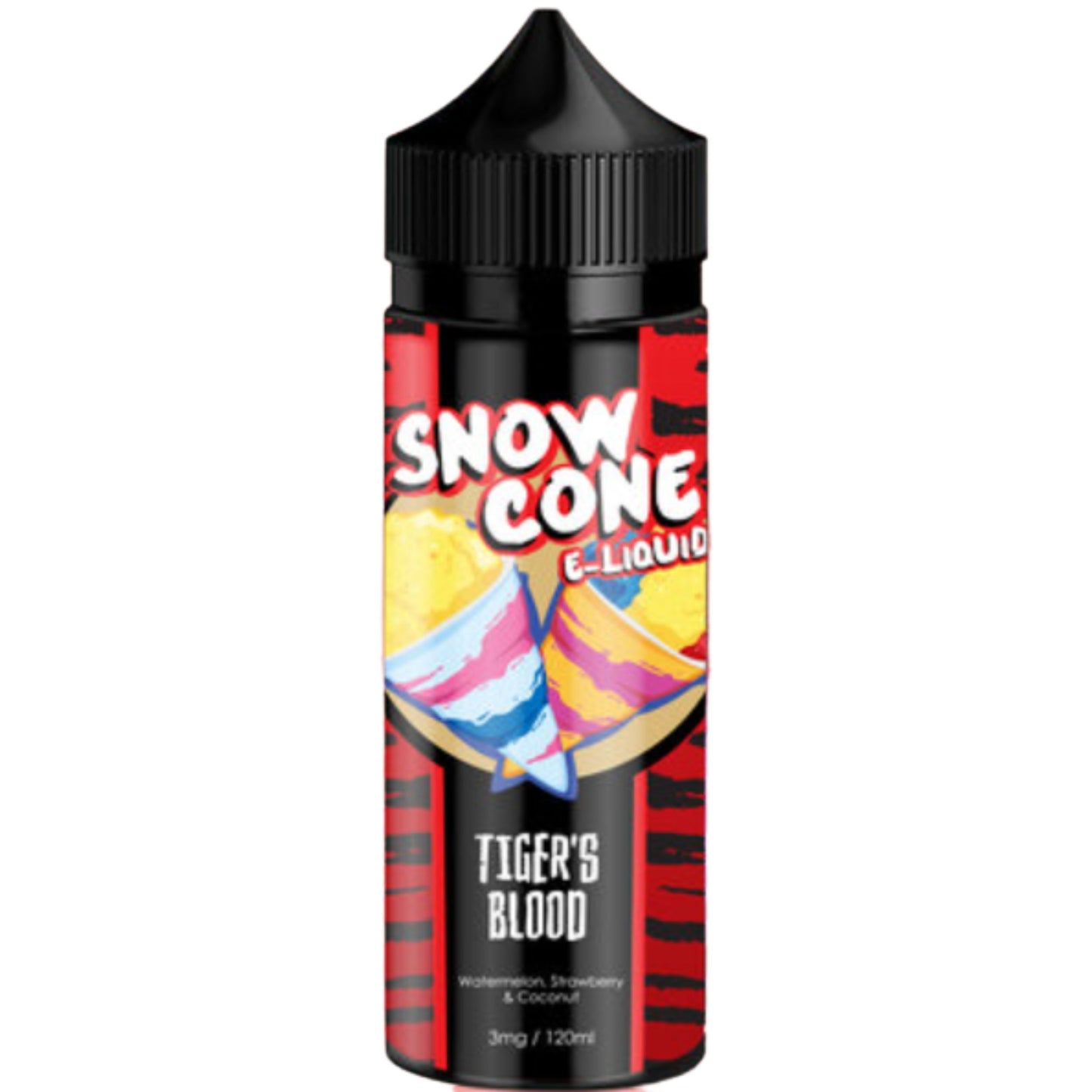 8 Ball Snow Cone -Tigers Blood 120ML Longfill Kit