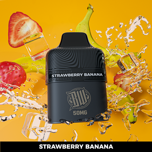 Bewolk Flavour Pod -Strawberry Banana 6000 Puff