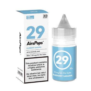 AirsPops 313 Blueberry Sangria 40MG Nicotine Salts