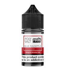 Pod Salt x Reds Blue Razzapple 30ML Salts