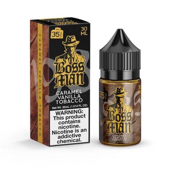 Bossman Salts - Vanilla Caramel Tobacco 30ML