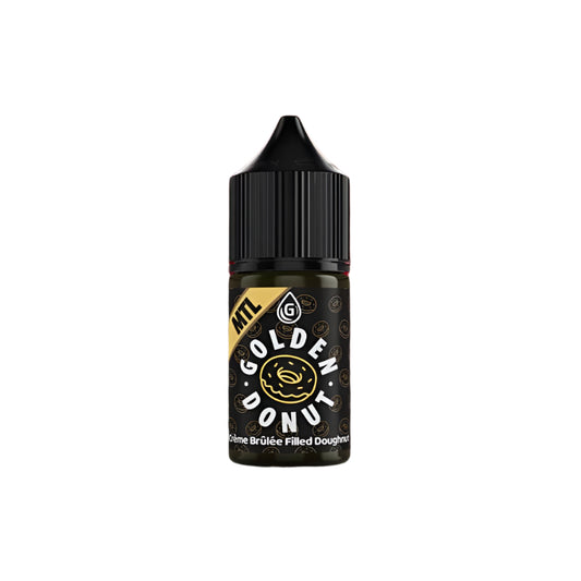 G drops Golden Donut Creme Brule Filled 12MG MTL