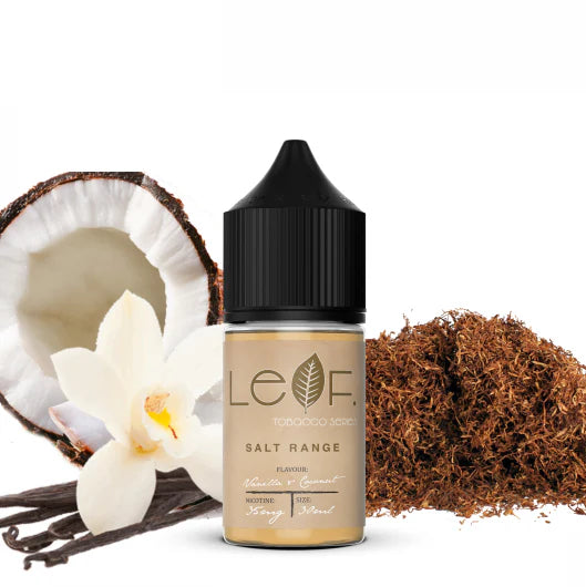 Cloud Flavour Leaf Vanilla And Coconut Tobacco 50MG Salts