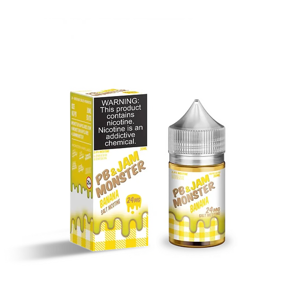 Jam Monster - Peanut Butter & Banana Jam 24MG Salts