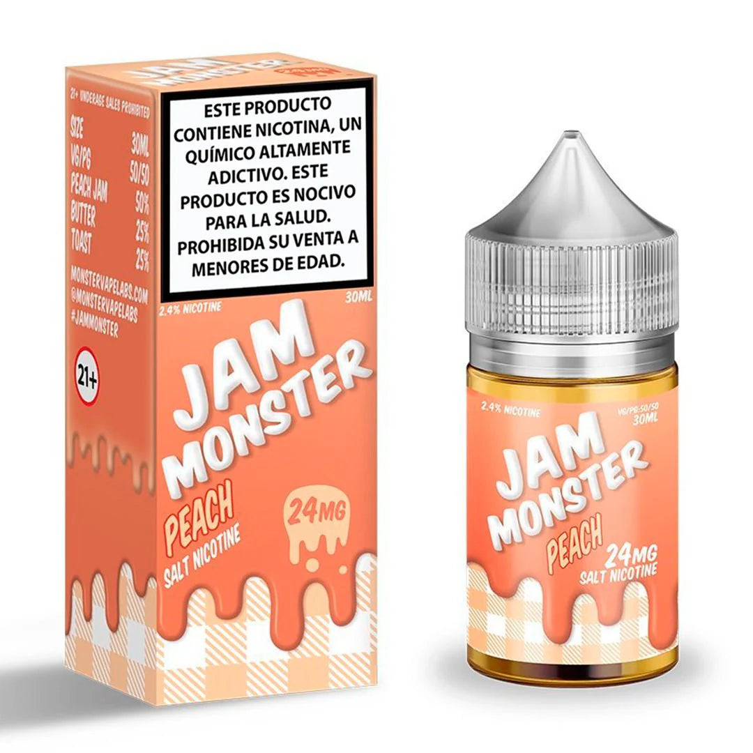 Jam Monster - Peach Jam Buttered Toast 24MG
