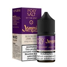 Pod Salt Jammin Blueberry Jam Tart 25MG Nic Salts