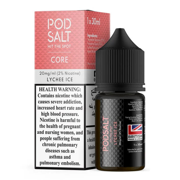 Pod Salt Lychee Ice 30ML Nic Salts
