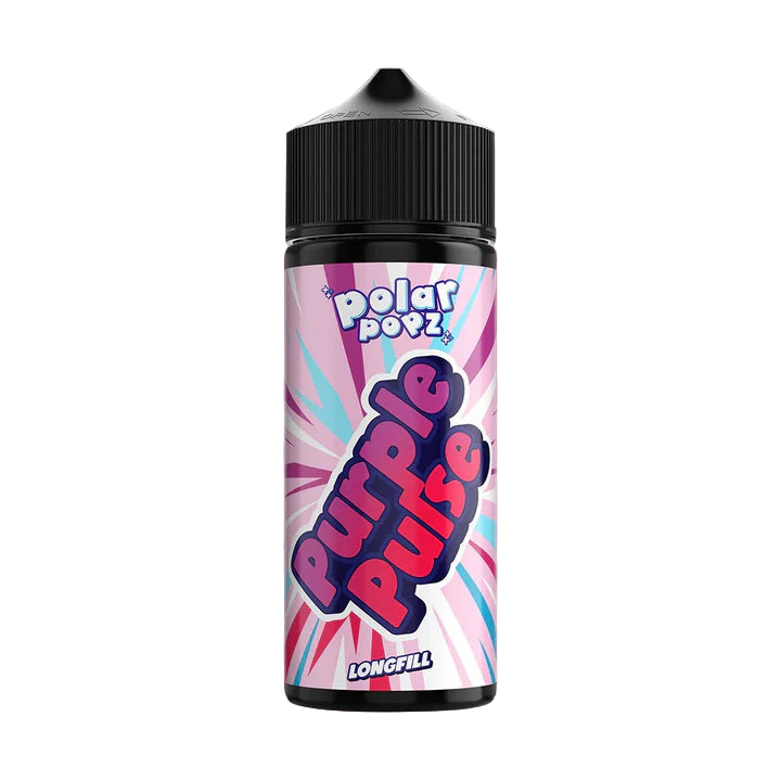 Vapology Polar Popz Purple Pulse 120ML Longfill Kit