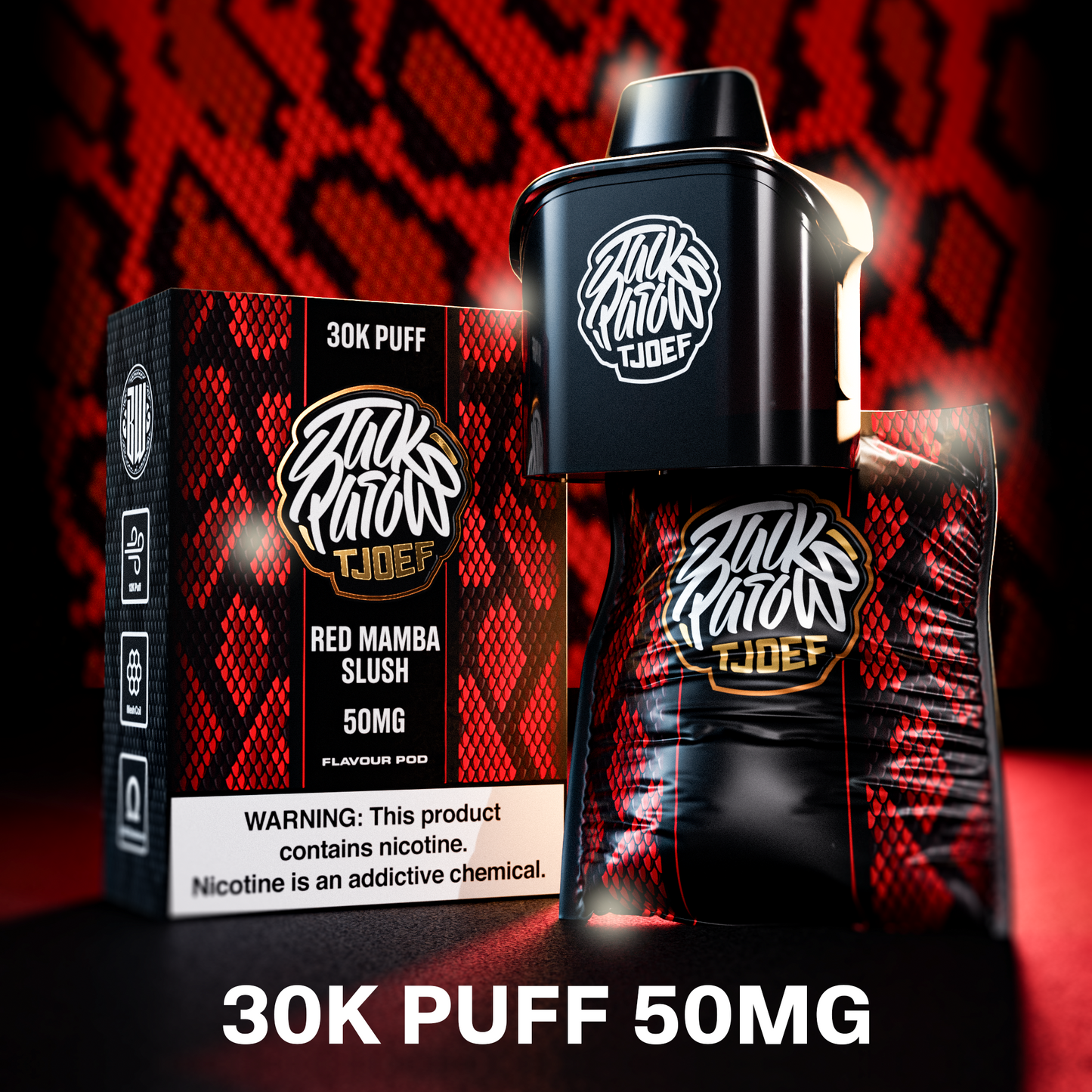 Jack Parow X Pod System 30K Flavour Pod Only - JPX30K