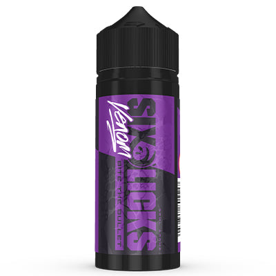 SIX LICKS Venom Eliquid 120ml Longfill Kit 2mg