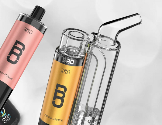 Bro Hookah 40k Disposable Glass Hubbly Attachment