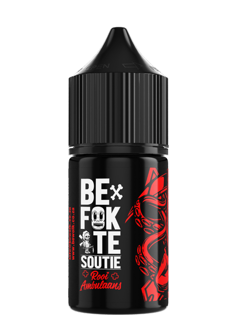 Befokte Rooi Ambulaans Nicotine Salts