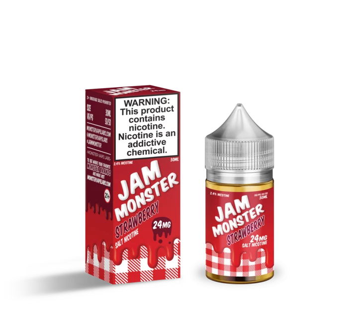 Jam Monster Strawberry Jam Buttered Toast 24MG Salts