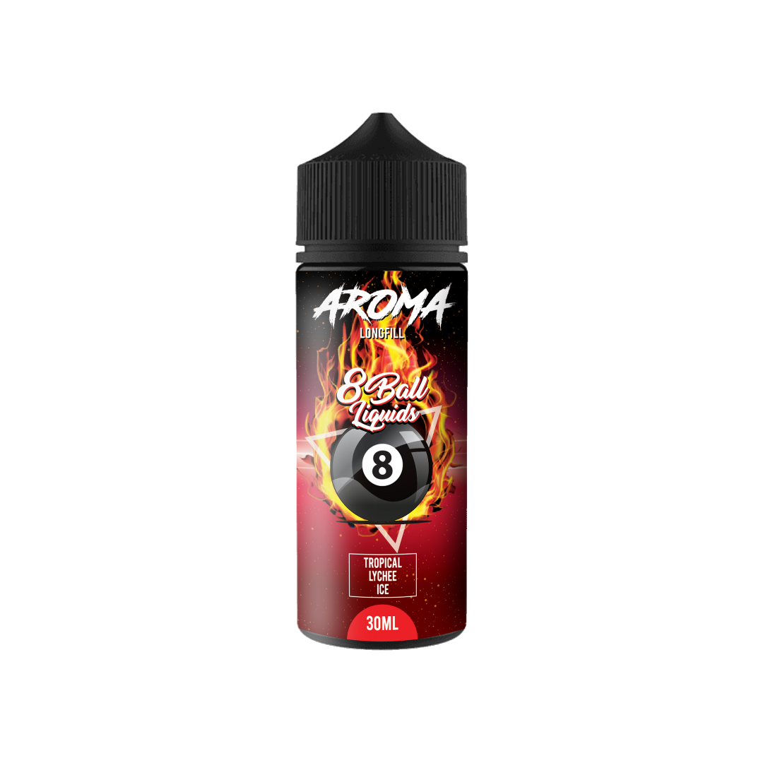8 Ball Tropical Lychee 120ML Longfill Kit