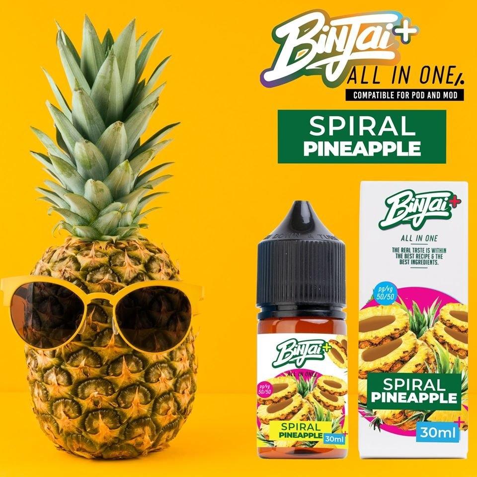 Binjai Pineapple Spiral 12MG MTL