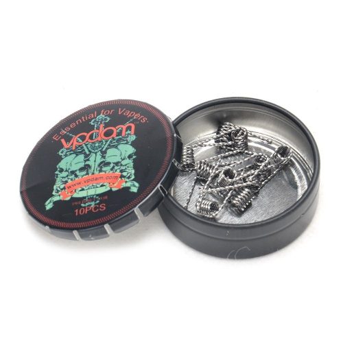 Vpdam Twisted 0.36 ohm Prebuilt Coils (10pcs)