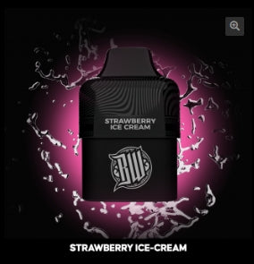Bewolk Flavour Pod Strawberry Ice Cream 6000 Puff