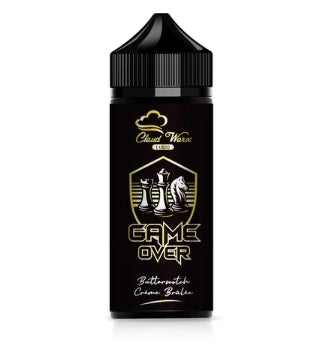 Cloud Worx Game Over Butterscotch Crème Brulee 2MG