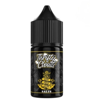Thrifty clouds Golden Virginia Custard Salts 30ML