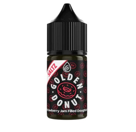 G Drops Golden Donut Strawberry Jam Filled Salts