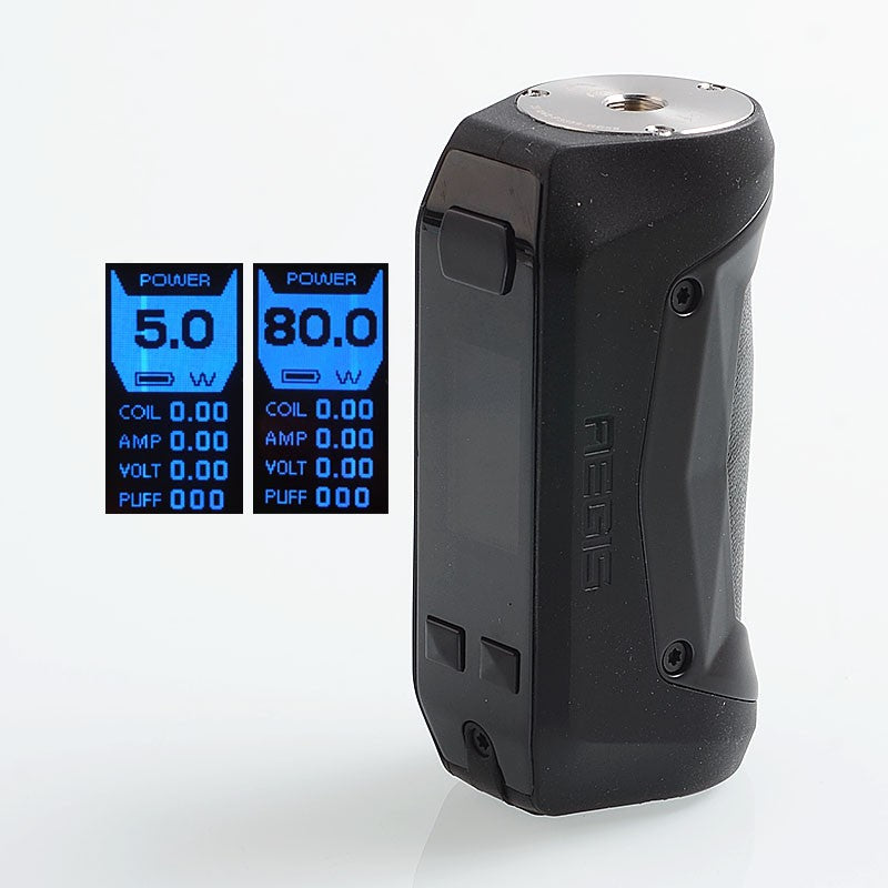 Geekvape Aegis Mini 80W TC/VW Mod (Stealth Black)