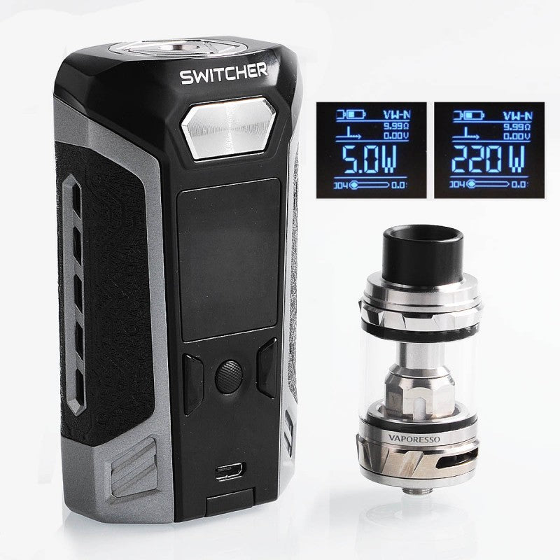 Vaporesso Switcher 220W With NRG Mini Tank - LE Edition (Iron)