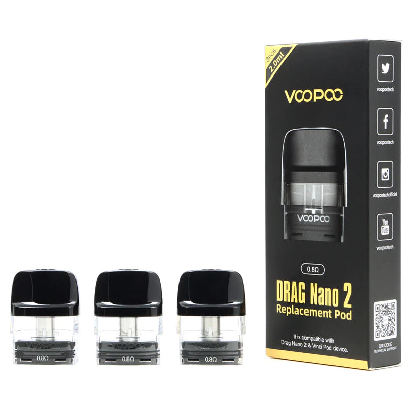 Voopoo Drag Nano 2 0.8 ohm Pod