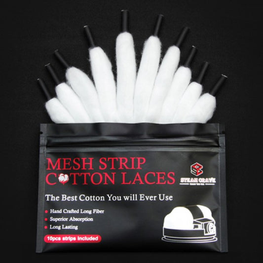 Steam Crave Mesh Strip Cotton Laces
