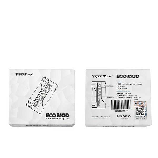 Vapor Storm ECO 90W Mod (Vape on White)