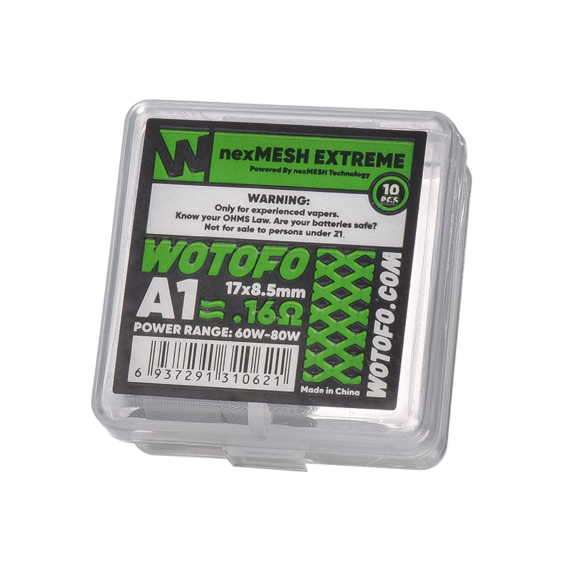 Wotofo A1 0.16 ohm NexM Extreme (10 Pcs)