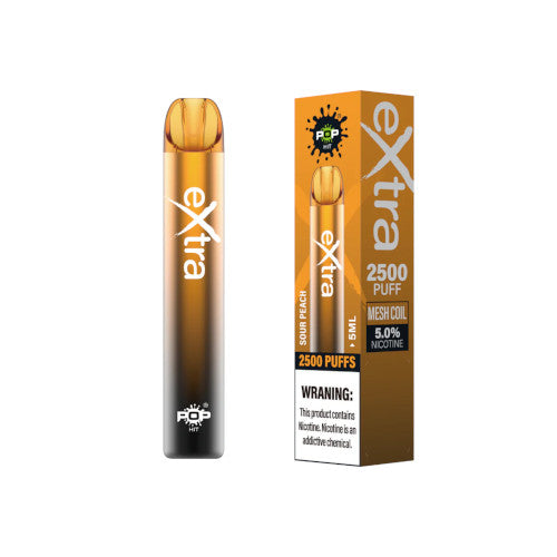 Pop Hit Extra 2500 Puff Disposable - Cloudy Vape Co. Umhlanga.