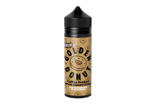 Golden Donut Coffee Dunked Cinamon Glazed Doughnut Longfill Kit