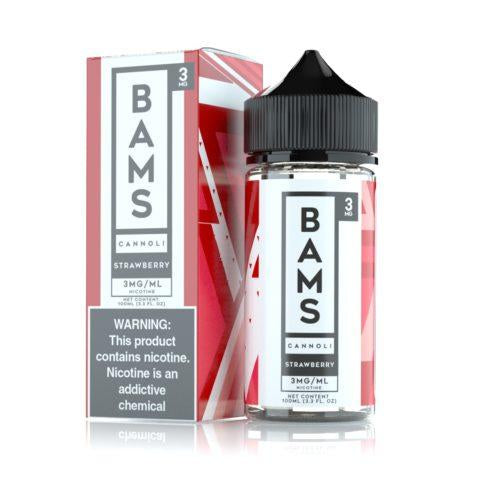 Bam’s Strawberry Cannoli 3MG/100ML