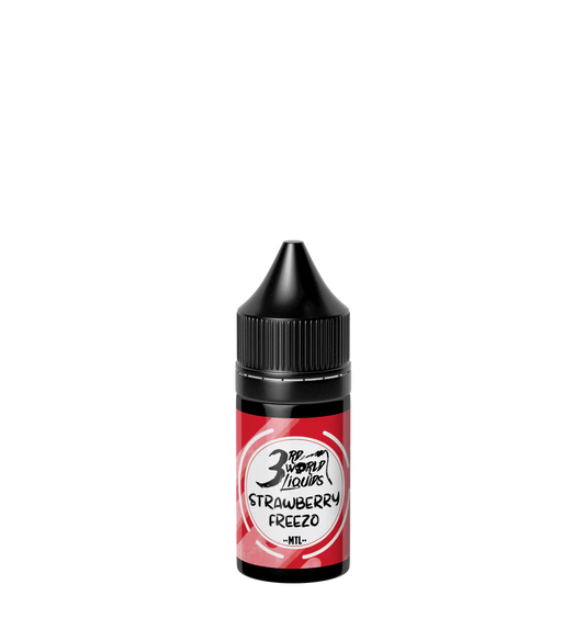Cosmic Dropz Salts-3RD World Strawberry Freezo