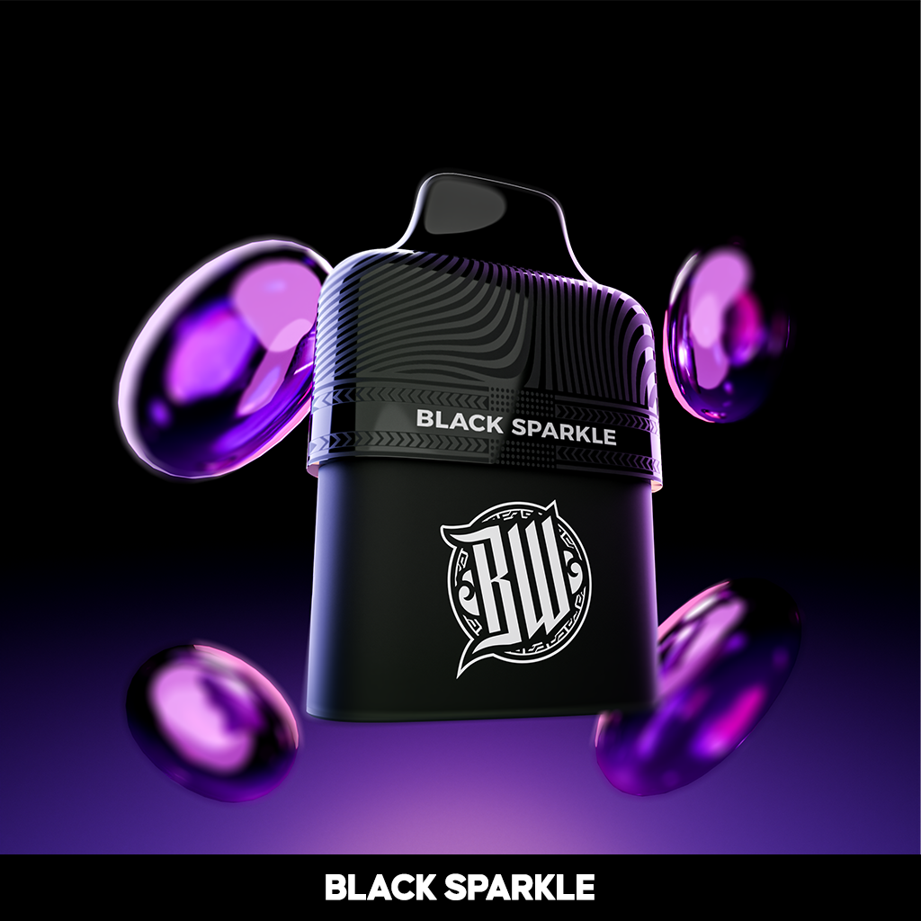 Bewolk Flavour Pods Black Sparkle