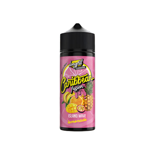 Vapology Caribbean Fusion Island Wave 120ML Longfill Kit