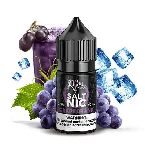 Ruthless grape drank ice 35mg nicotine salt
