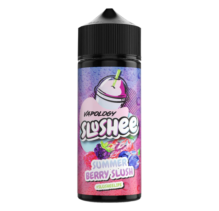 Vapology Slushee Summer Berry Slush 120ML Longfill Kit - Cloudy Vape Co. Umhlanga.