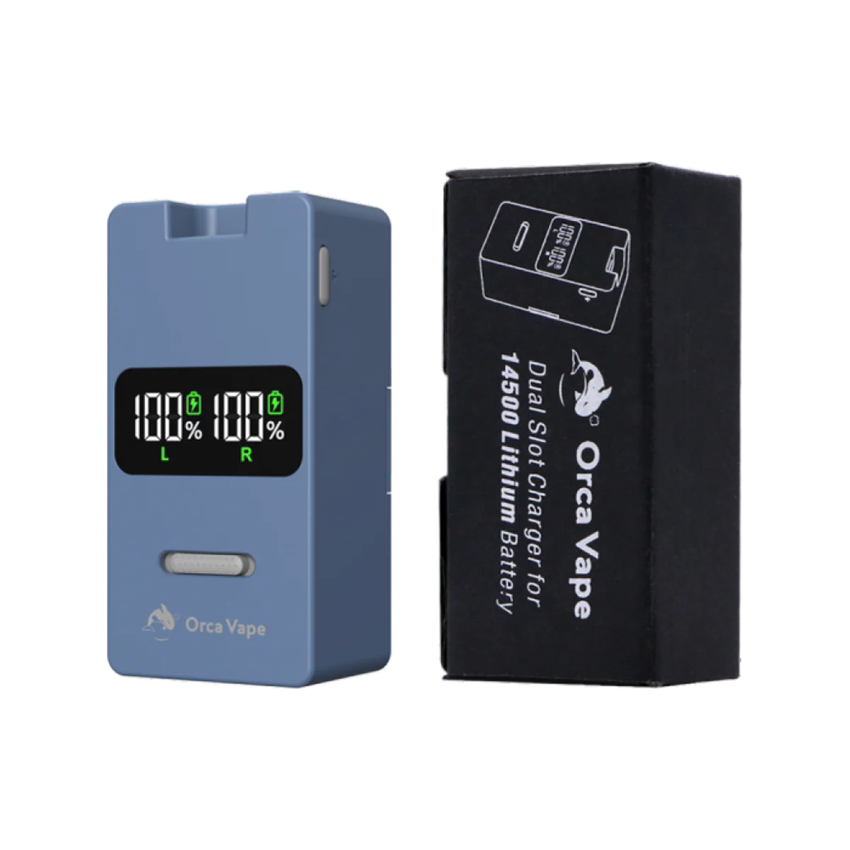 Orca Vape 14500 Dual Battery Charger For San Dynasty