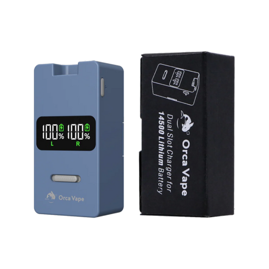 Orca Vape 14500 Dual Battery Charger For San Dynasty