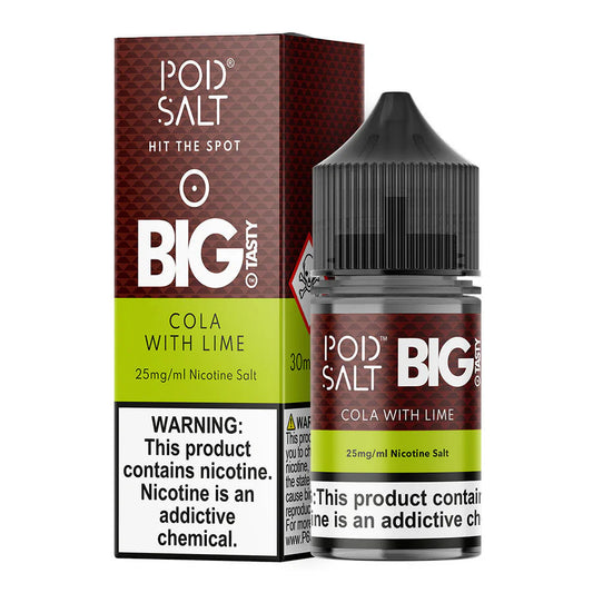 Pod Salt x Big Tasty Cola With Lime 25MG Salts