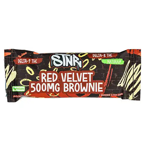 STNR Red Velvet 500MG Brownie