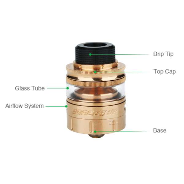 Augvape Boreas V2 RTA (Gold)