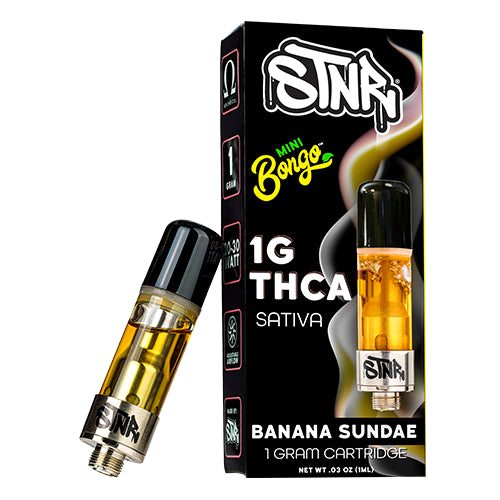 STNR Mini Bongo 1 Gram Thca Sub Ohm Cartridge